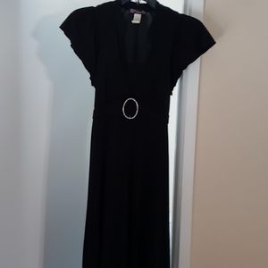 Volume one large black dress